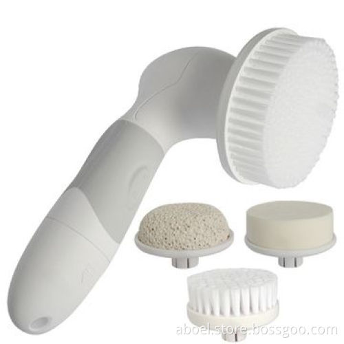 Sonic Facial Skin Cleansing Brush with Replacement Heads for Different Skin Types